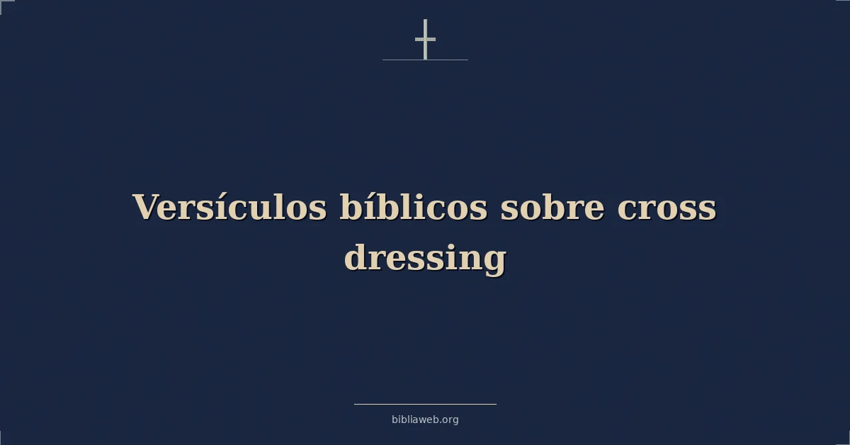 Versículos Bíblicos sobre cruz vistiendo